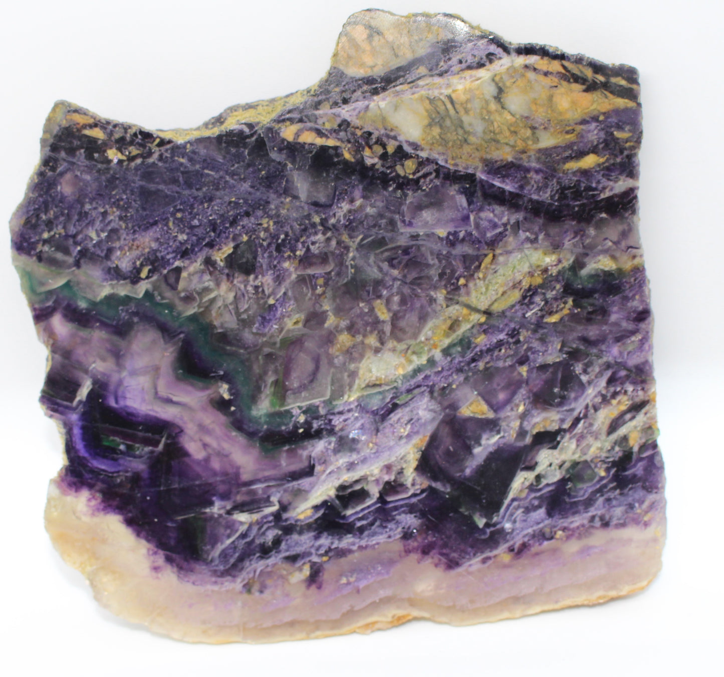 Rainbow Fluorite Slab