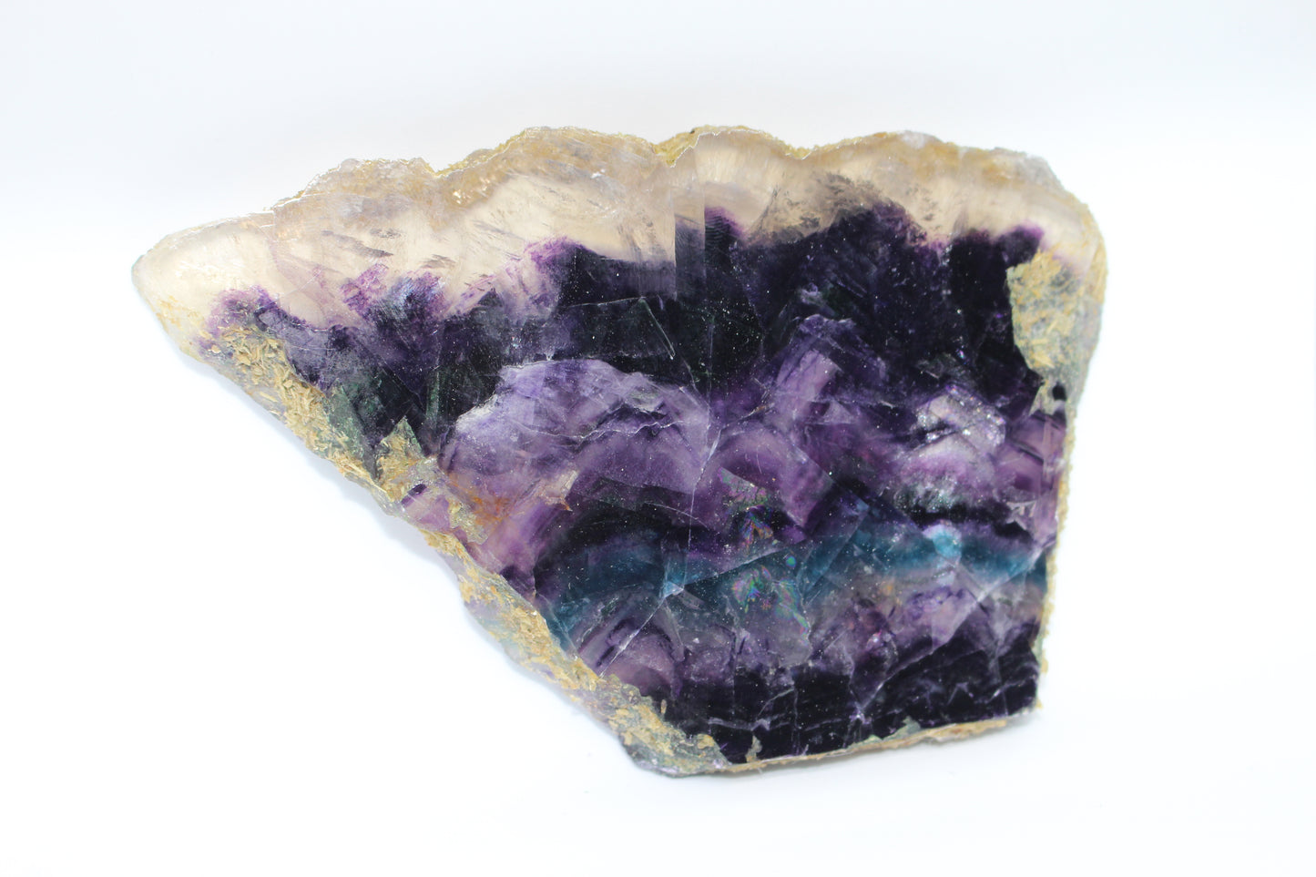 Rainbow Fluorite Slab