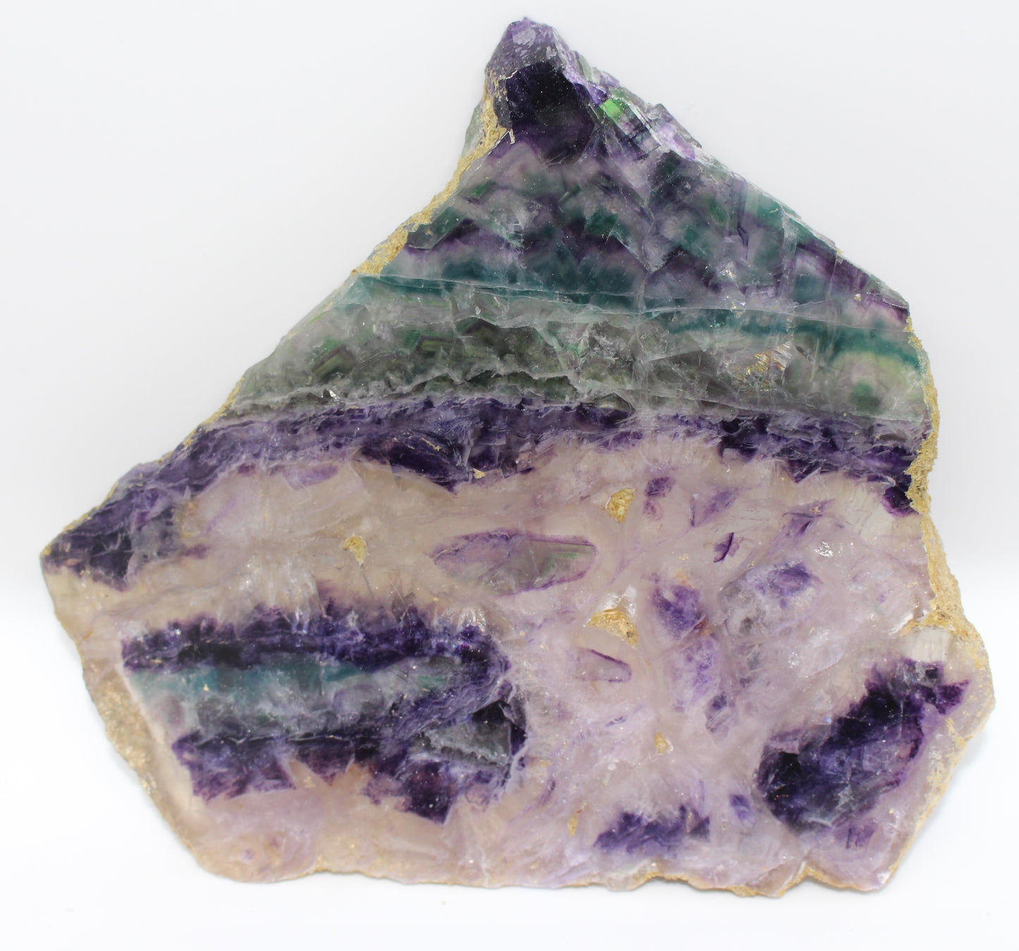 Rainbow Fluorite Slab