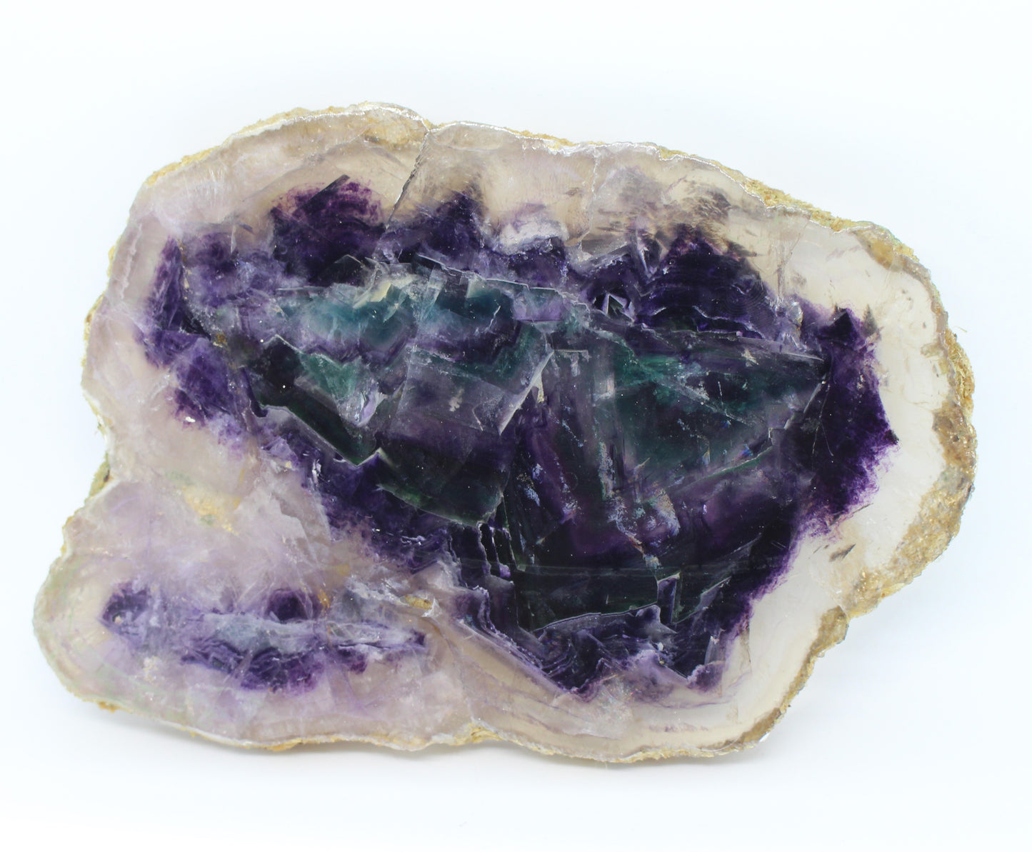 Rainbow Fluorite Slab