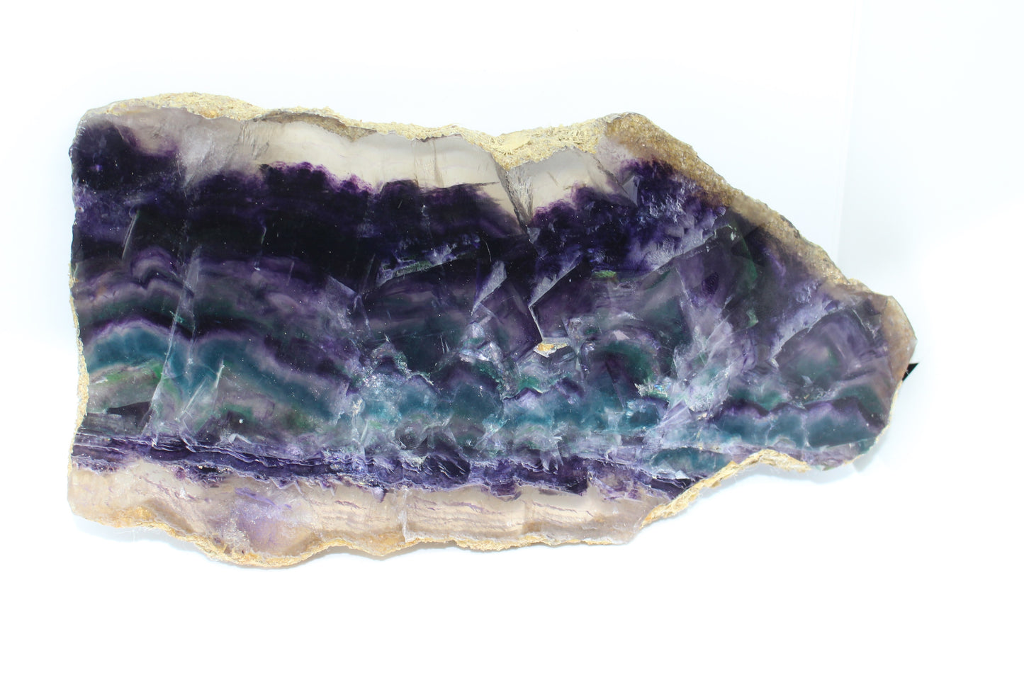 Rainbow Fluorite Slab