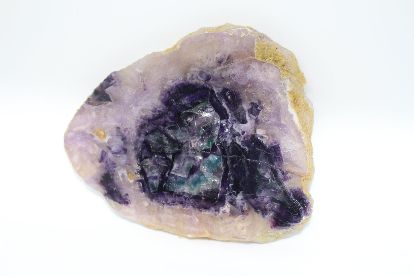 Rainbow Fluorite Slab