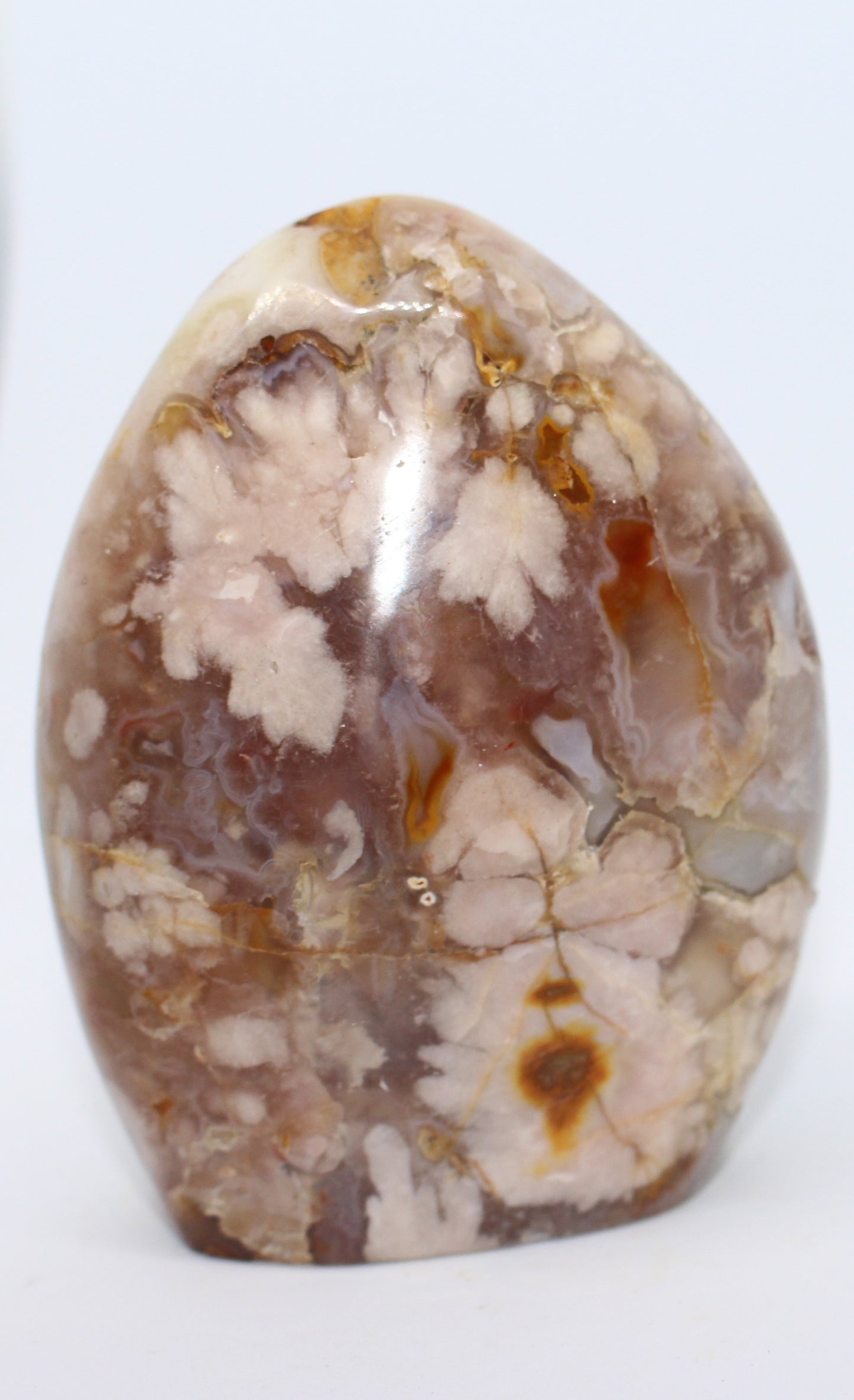 Flower Agate Freeforms