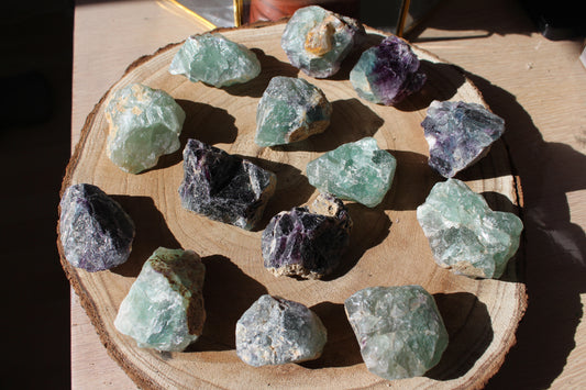 Raw Fluorite