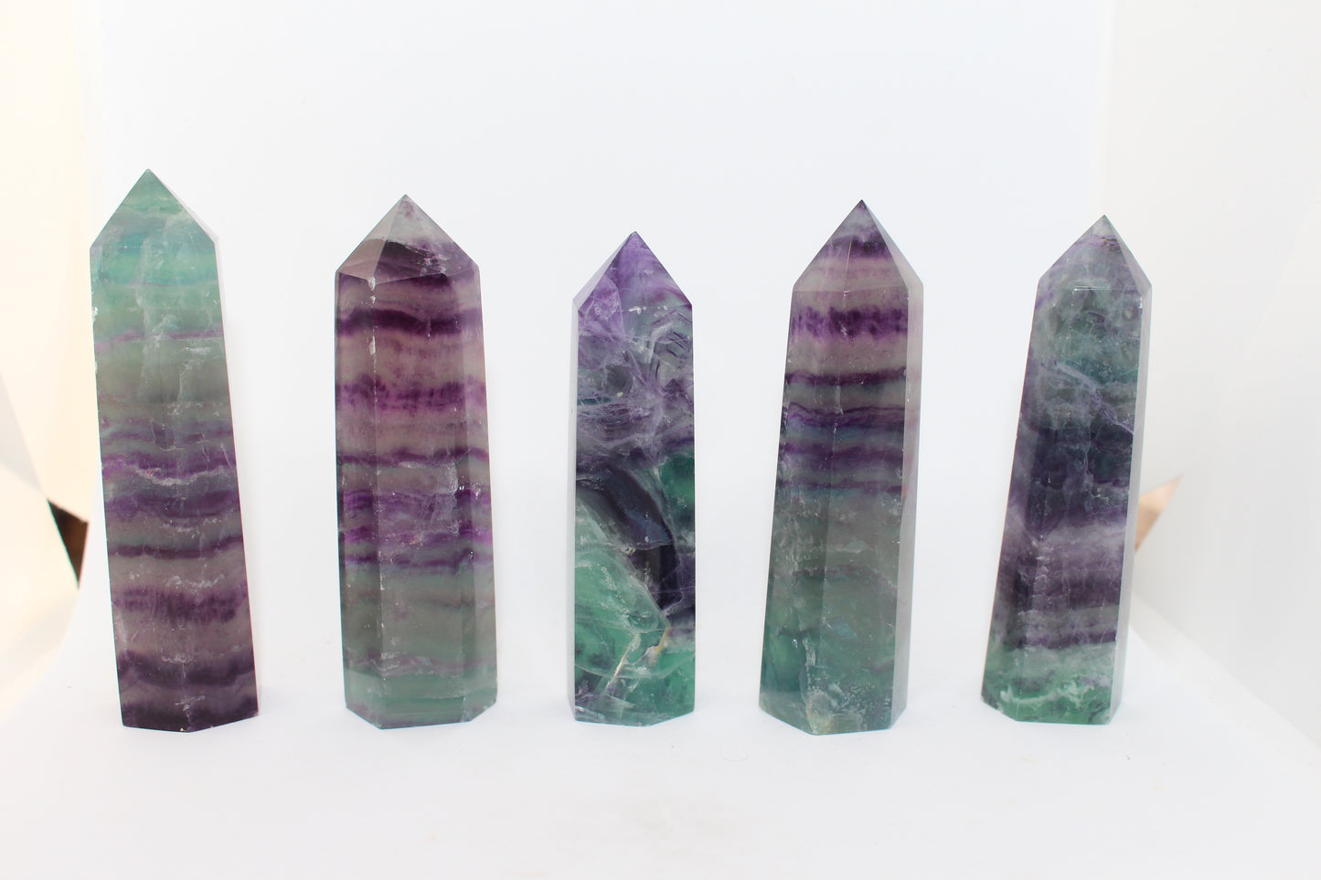 Rainbow Fluorite Towers