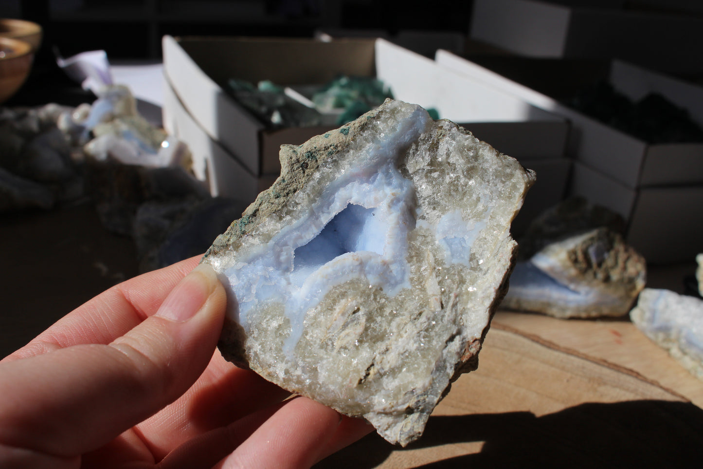 Blue Lace Geodes