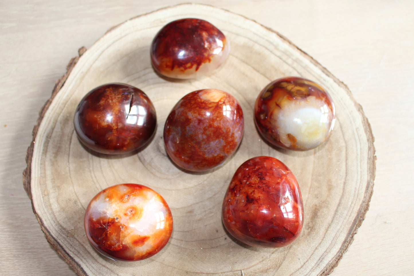 Carnelian Palmstones